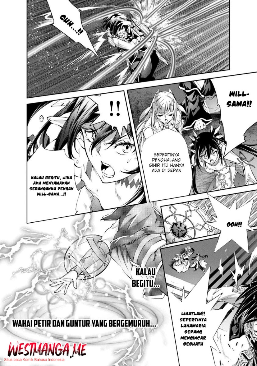Kamigami ni Sodaterare Shimo no, Saikyou to Naru Chapter 57 Bahasa Indonesia
